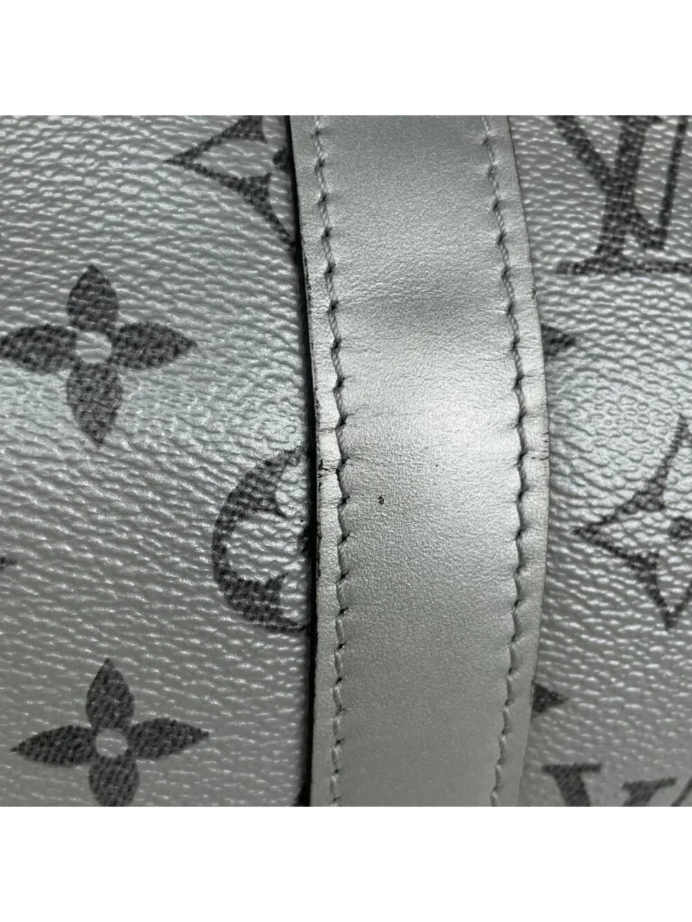 Louis Vuitton Keepall Bandouliere 50 2-Way Split Boston Bag Monogram Eclipse